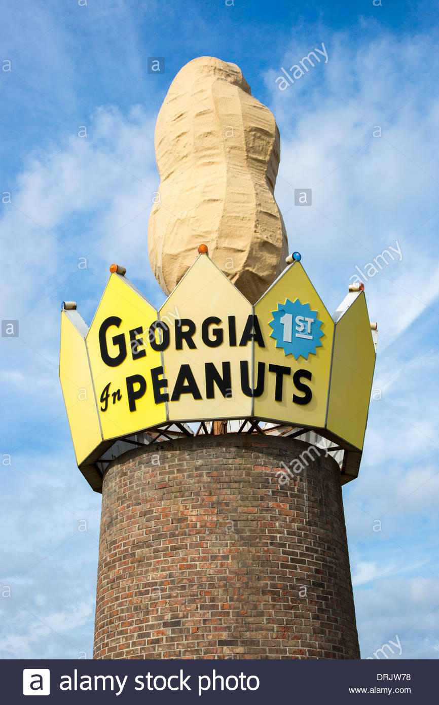 World's Largest Peanut, Ashburn, Stock Photo, Royalty Free