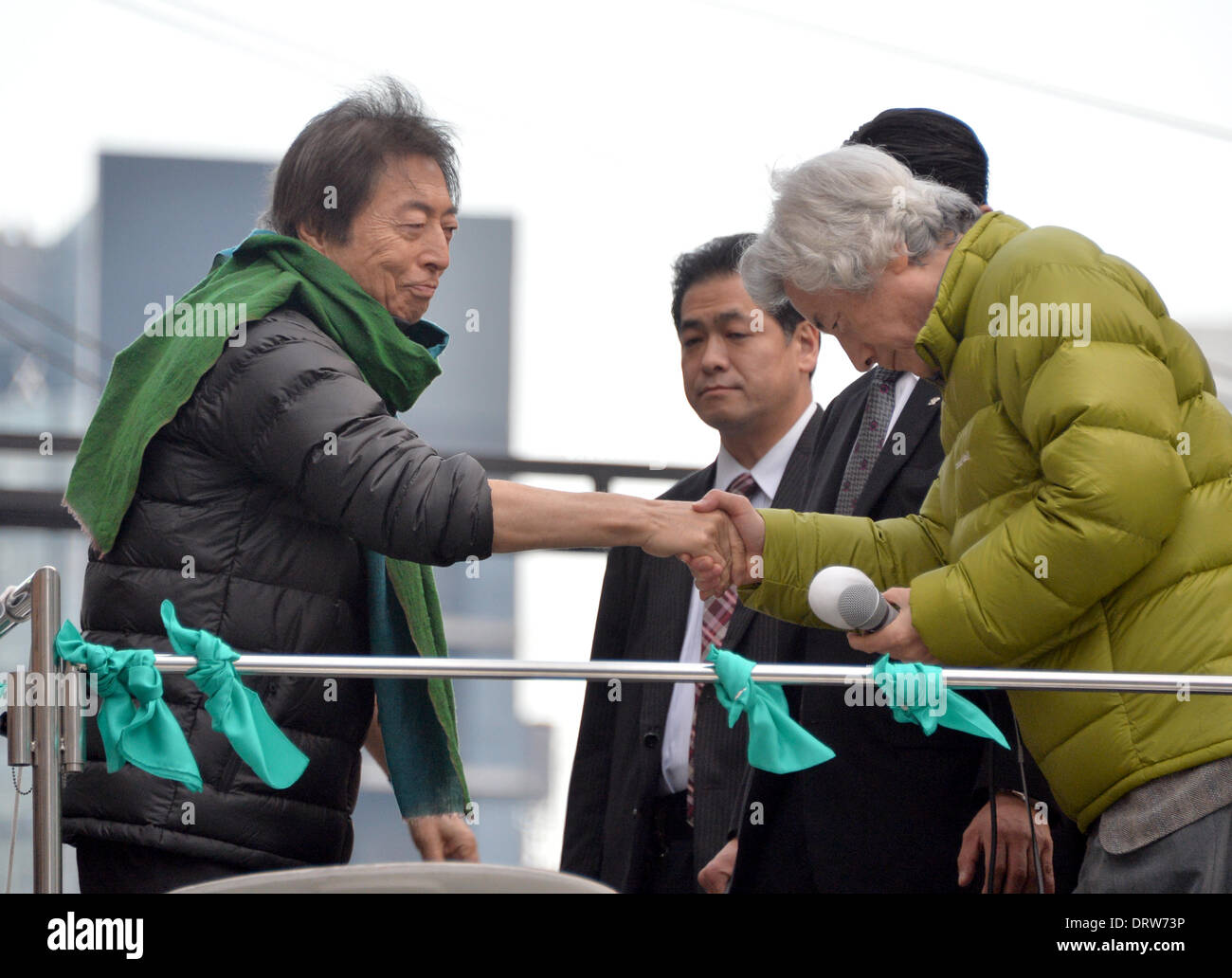 February 2, 2014, Tokyo, Japan - Japan's former Prime Minister Stock ...