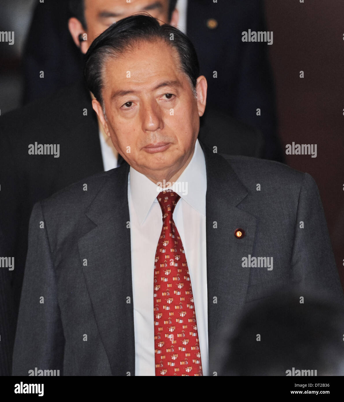 Tokyo, Japan. 5th Feb, 2014. Japan's Minister of Land Stock Photo