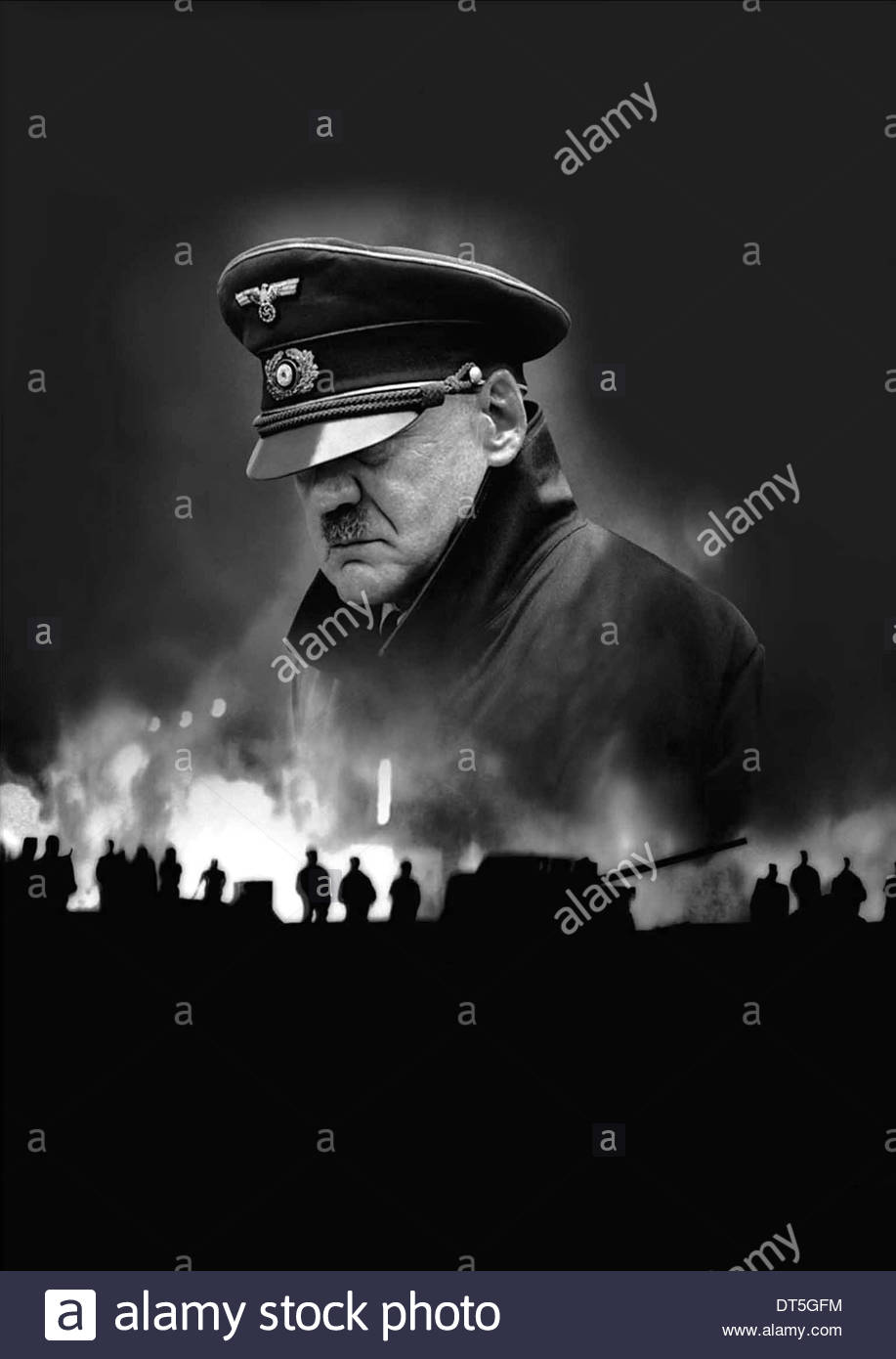 BRUNO GANZ THE DOWNFALL HITLER AND THE END OF THE THIRD REICH (2004 Stock Photo, Royalty Free