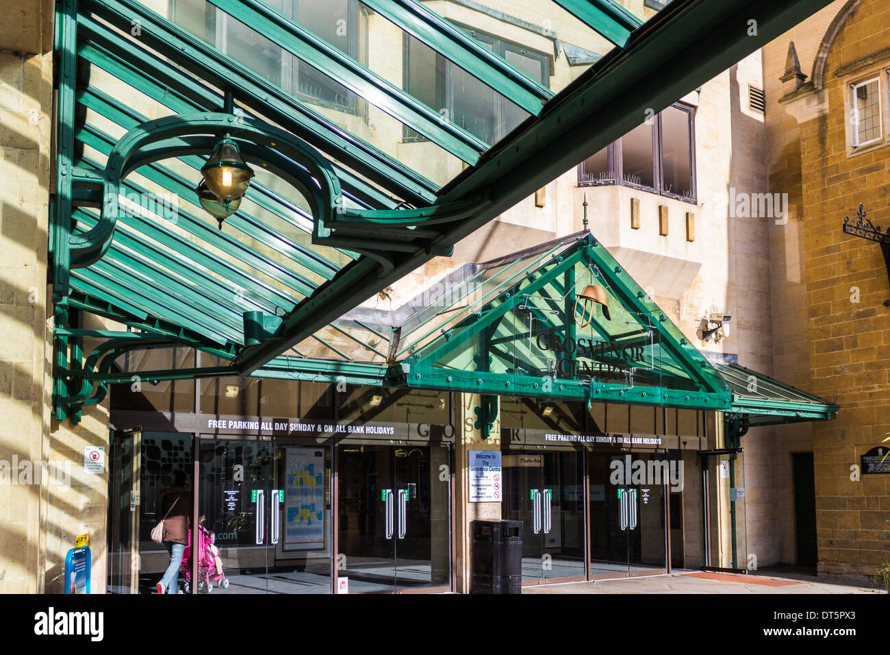 The Grosvenor shopping centre Northampton Stock Photo, Royalty Free