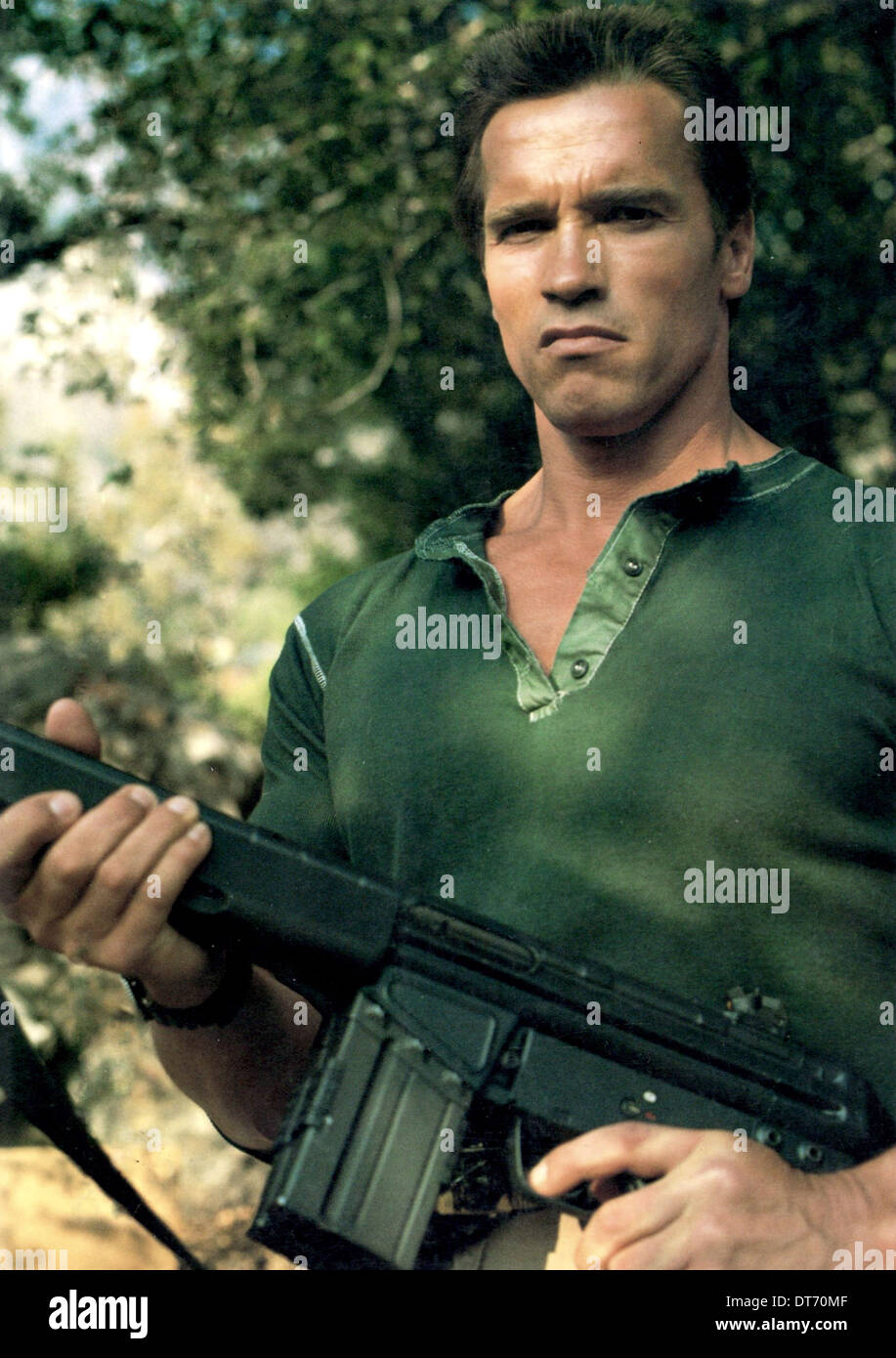 ARNOLD SCHWARZENEGGER COMMANDO (1985 Stock Photo, Royalty Free Image