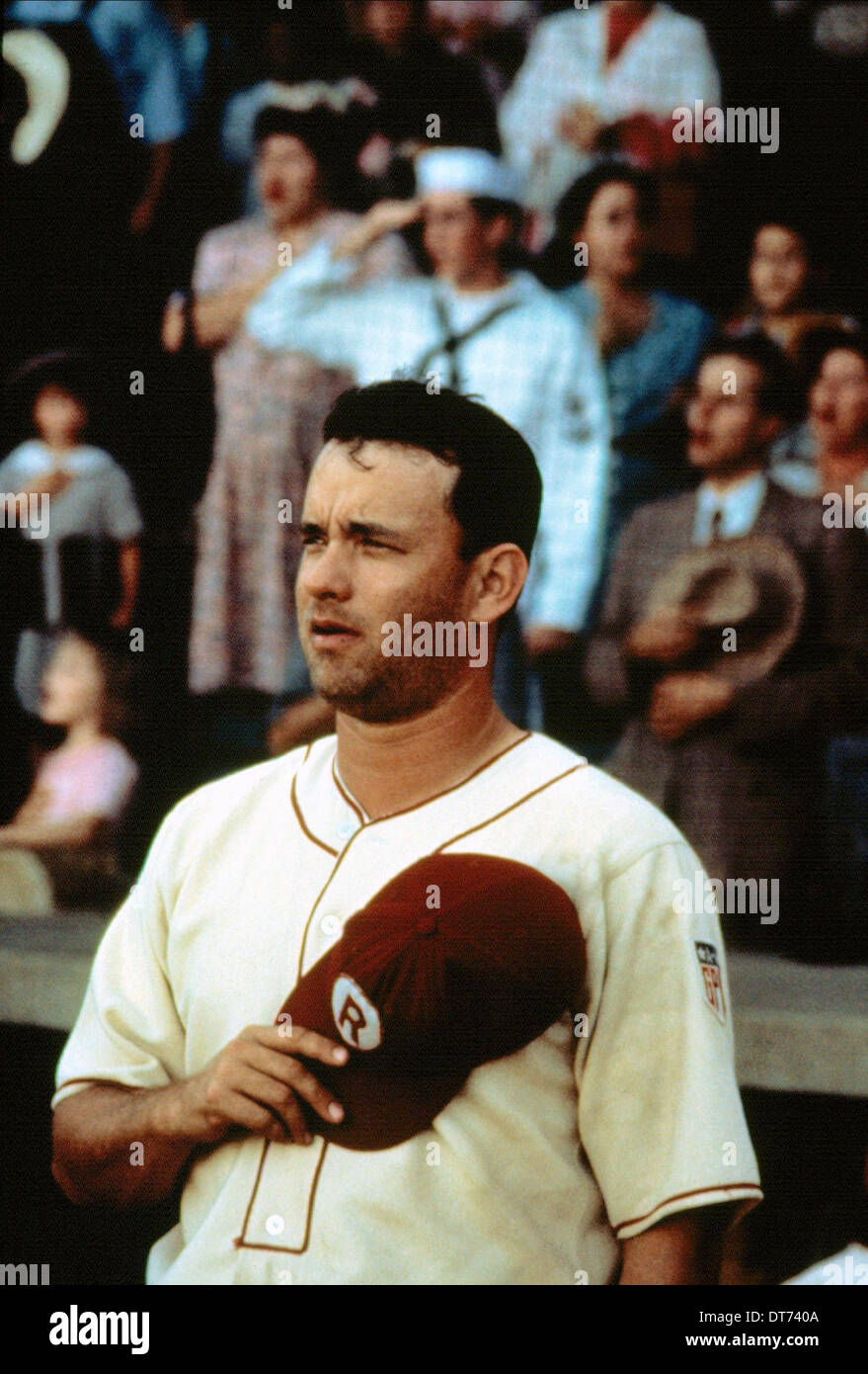 TOM HANKS A LEAGUE OF THEIR OWN (1992 Stock Photo, Royalty Free Image