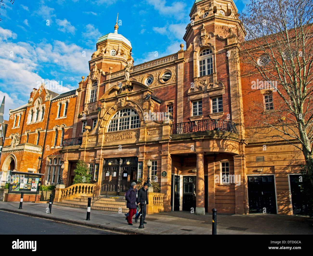 Facade of the Richmond Theatre, Richmond, South West London, London