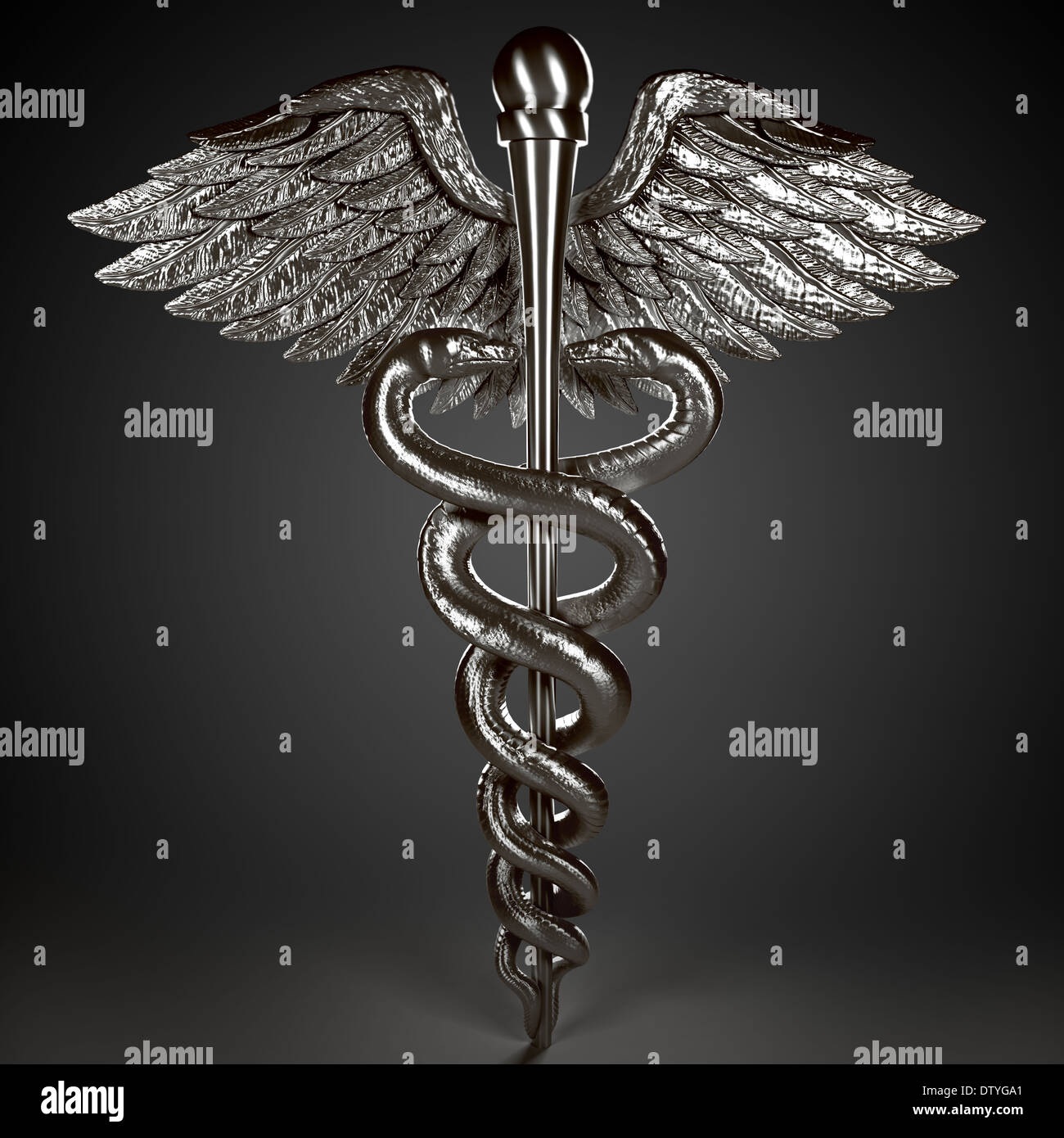 Caduceus Stock Photo, Royalty Free Image: 66988377 - Alamy