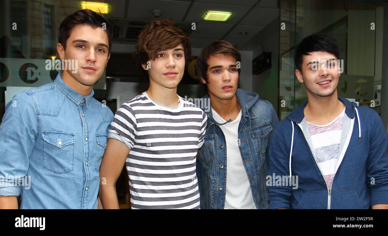 Jamie JJ Hamblett George Shelley Josh Cuthbert And Jaymi Hensley Of