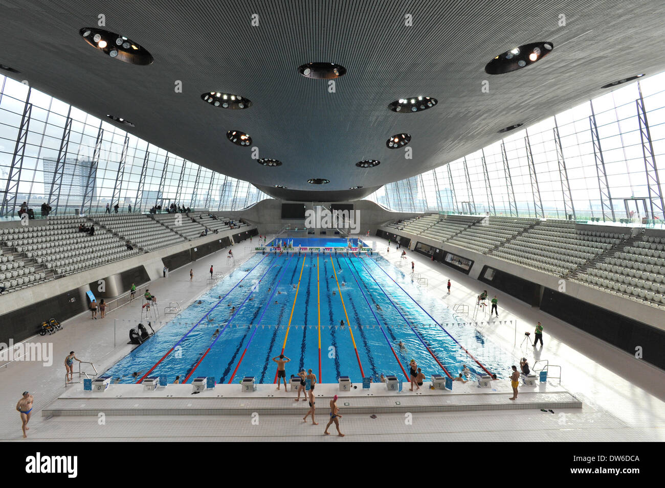 Olympic Swimming Pool 2014 olympic swimming pool in london stock photos & olympic swimming Olympic Swimming Pool 2014 olympic swimming pool in london stock photos & olympic swimming