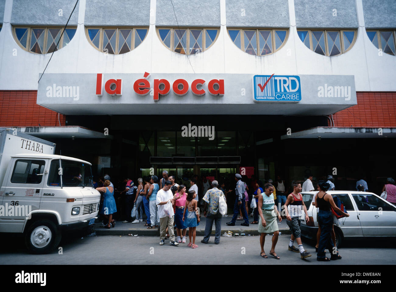 Havana, Cuba. department store La Epoca Stock Photo, Royalty Free Image
