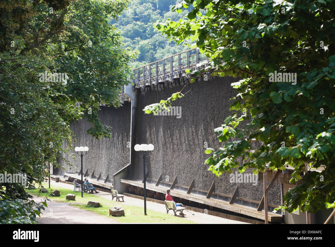 Germany, rhineland palatinate, bad munster am stein ebernburg ...