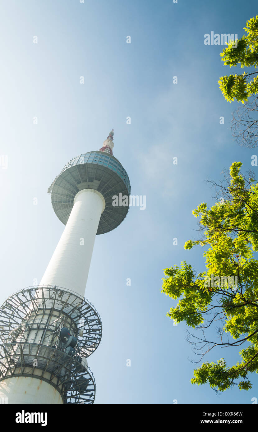 Seoul Tower South Korea Hi Res Stock Photography And Images Alamy