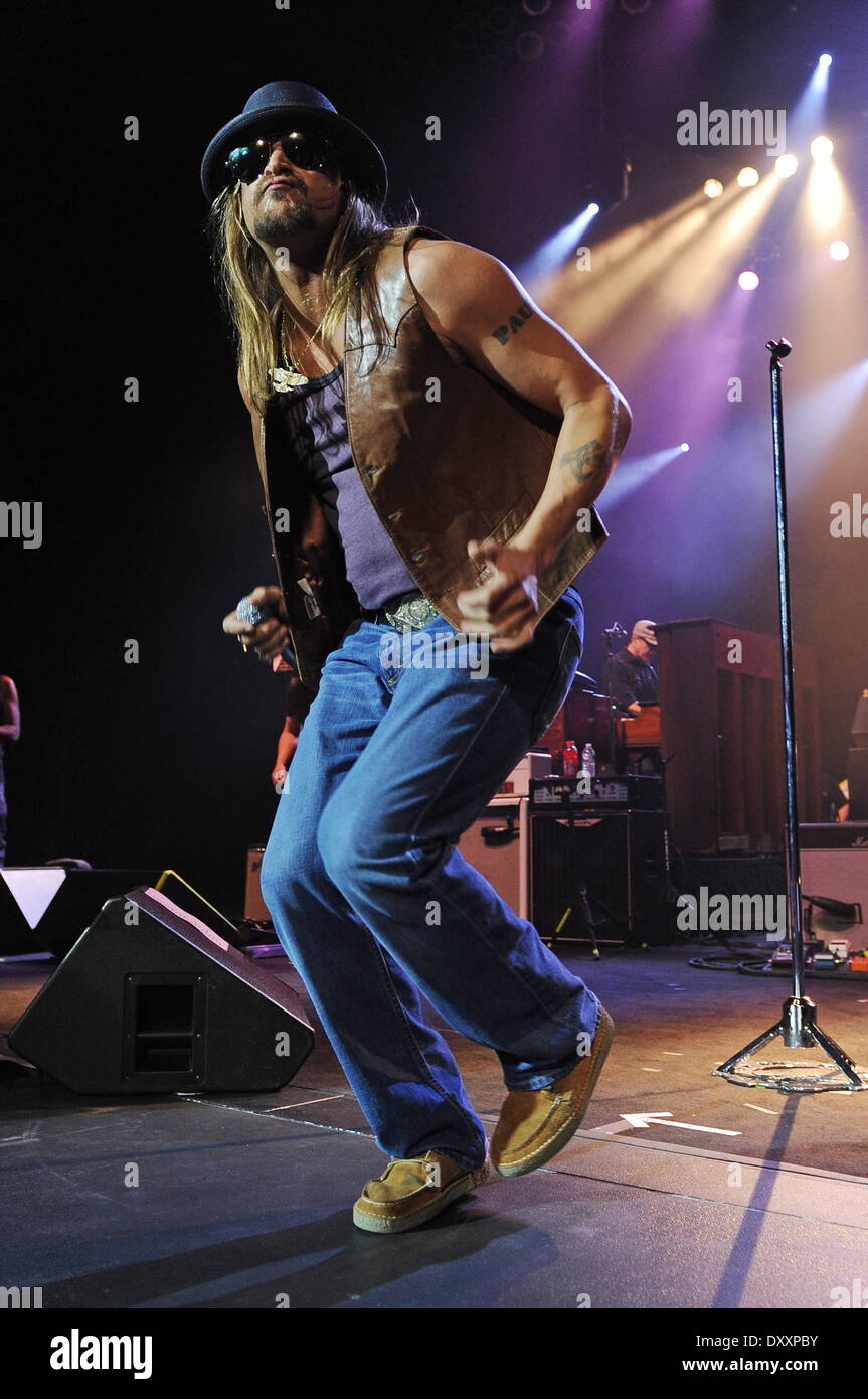 Kid Rock aka Bob Ritchie performs a headlining gig for New Year's Eve