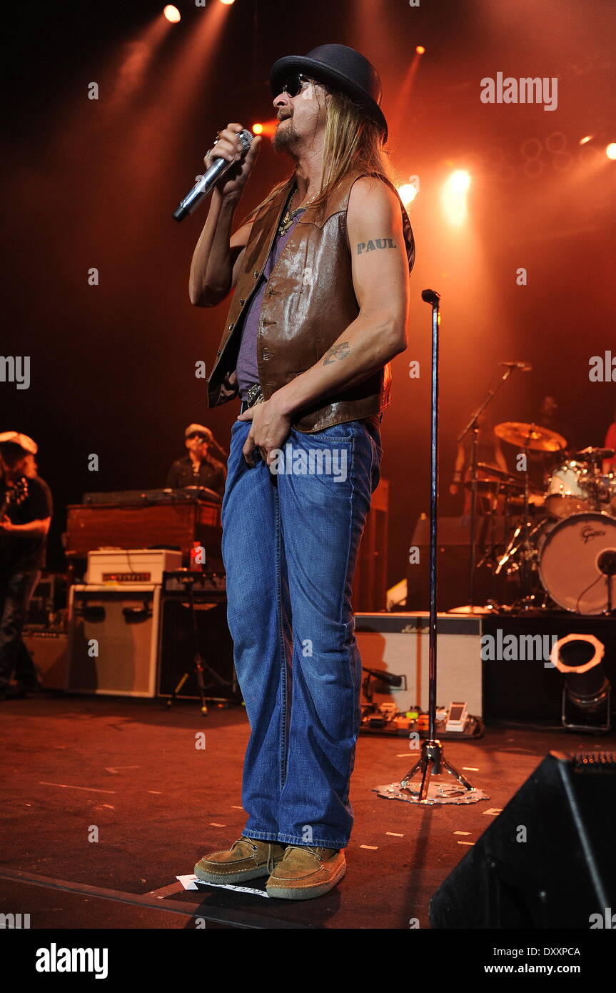 Kid Rock aka Bob Ritchie performs a headlining gig for New Year's Eve