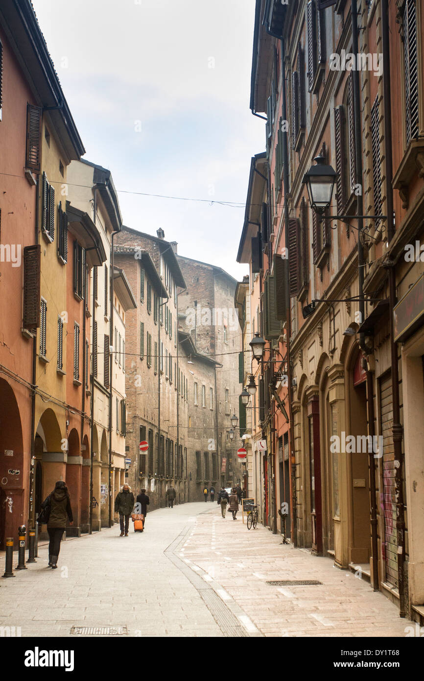 Streets of Bologna, Emilia Romagna, Italy Stock Photo 68267760 Alamy