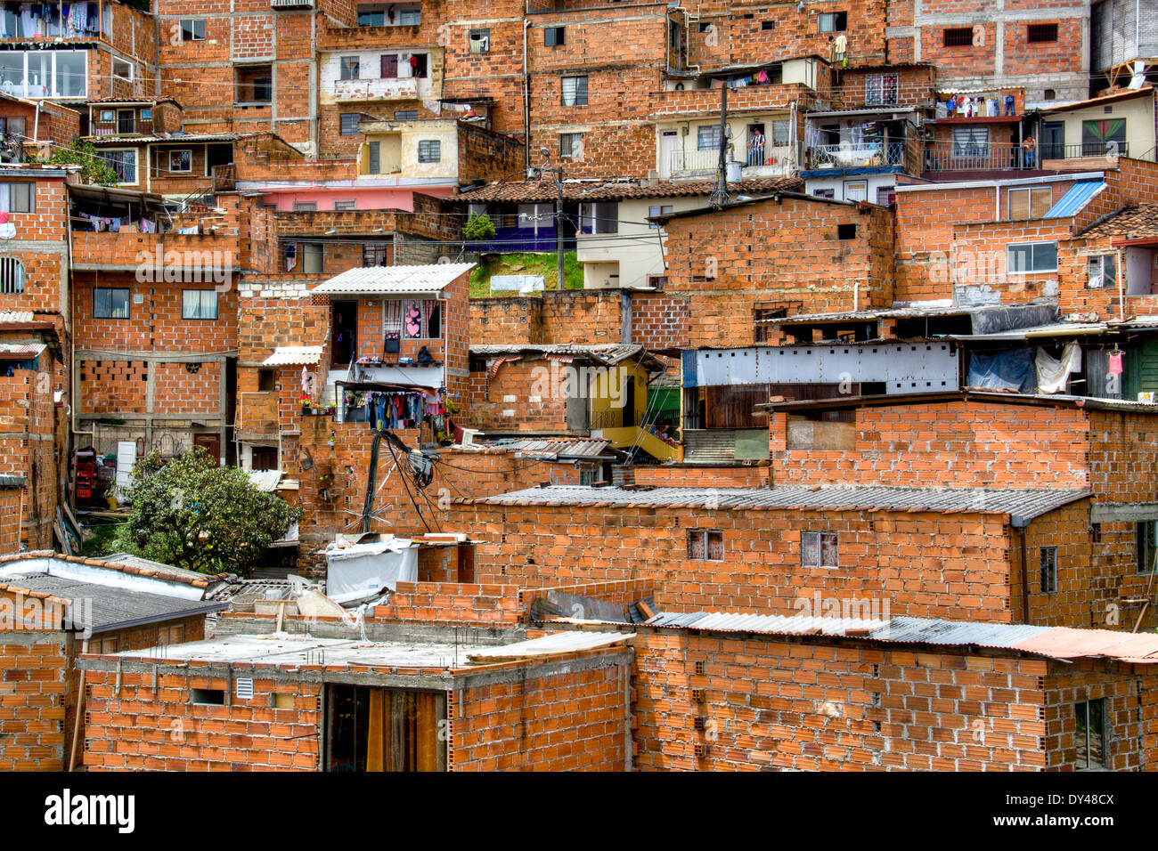 Slums in the city of Medellin, Colombia Stock Photo 68321258 Alamy