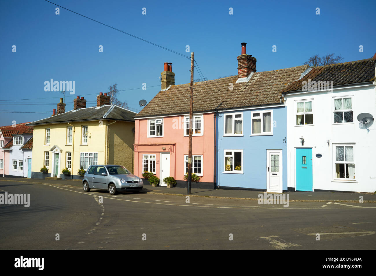 The Knoll, Alderton, Suffolk, UK Stock Photo, Royalty Free Image