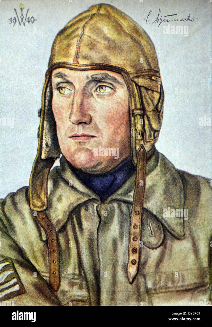 Generalmajor Carl-Alfred (August) Schumacher 1896 -1967. During World War II