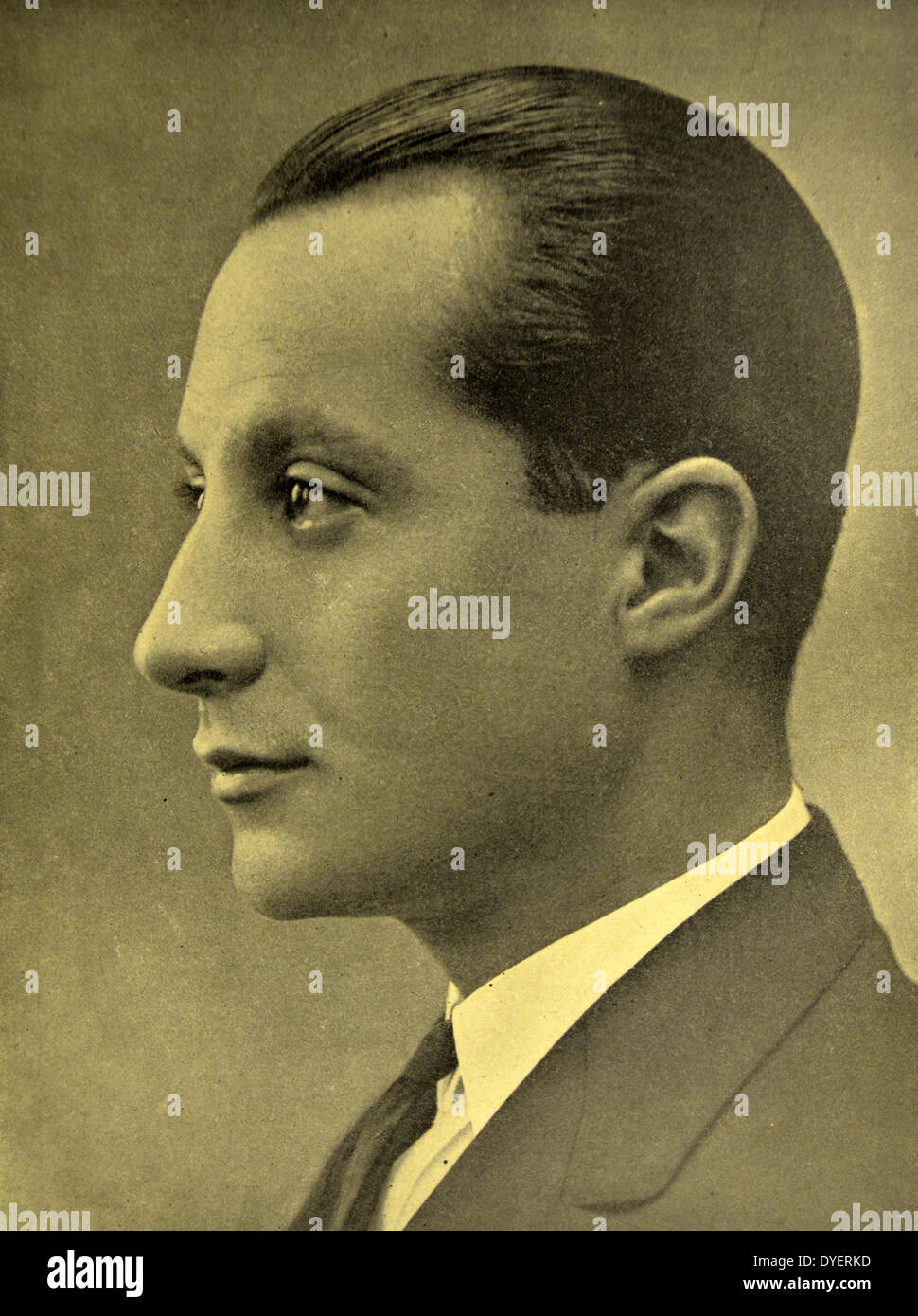 Jose Antonio Primo De Rivera Stock Foto