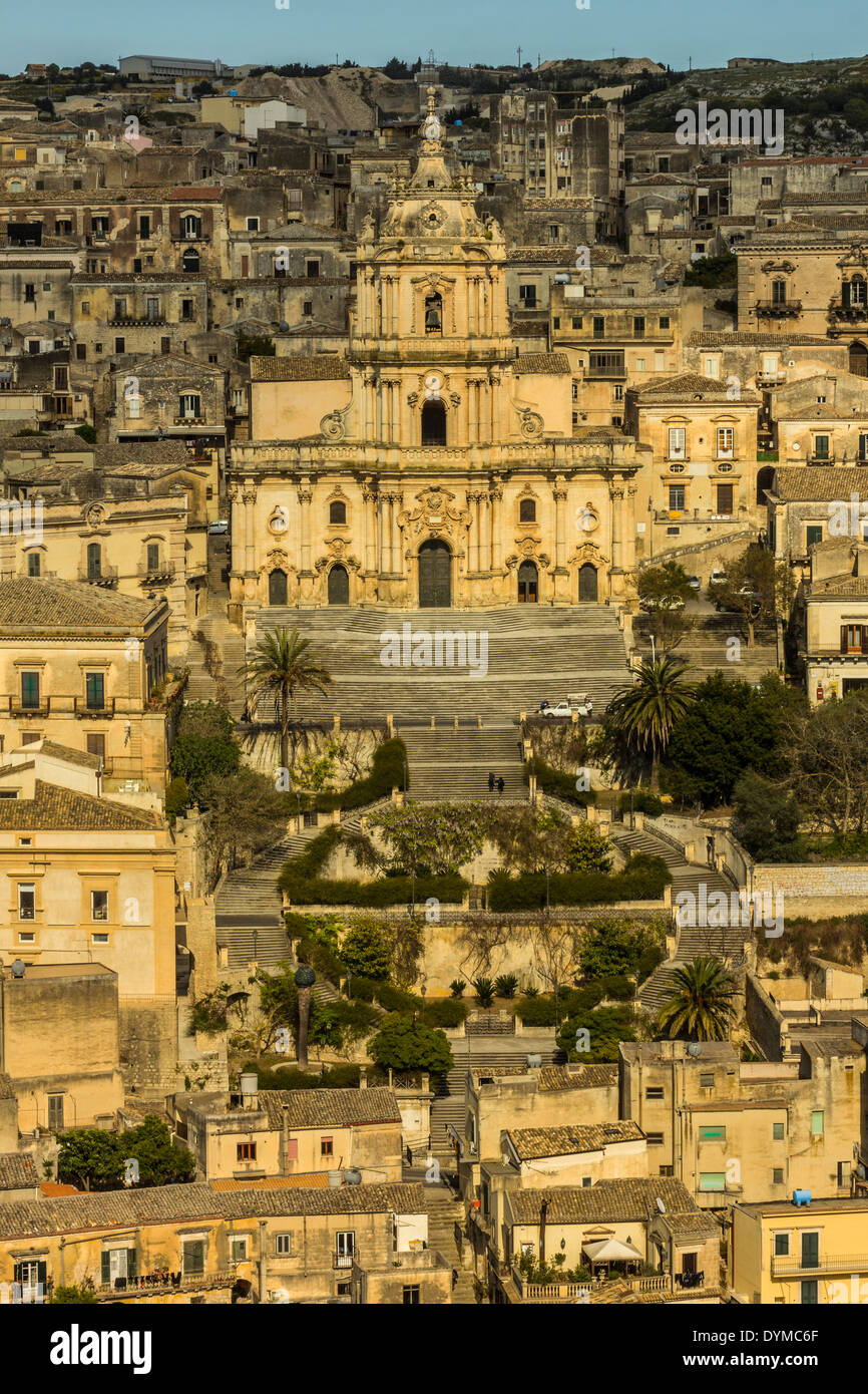 duomo san giorgio at this world heritage town, famed for sicilian duomo san giorgio at this world heritage town, famed for sicilian