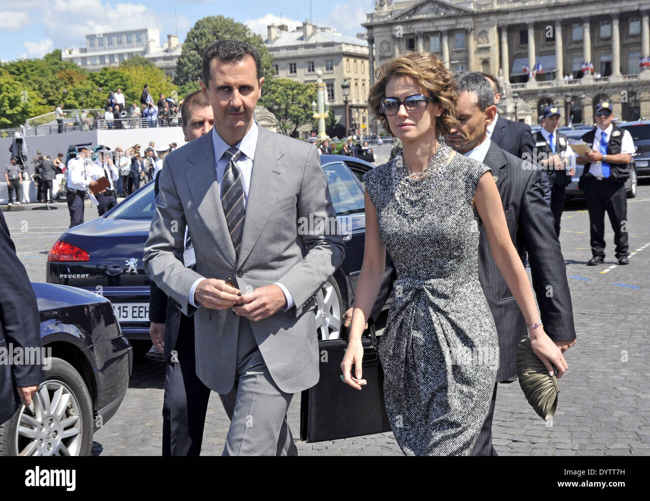 Bashar al-Assad and his wife Stock Photo: 68772693 - Alamy