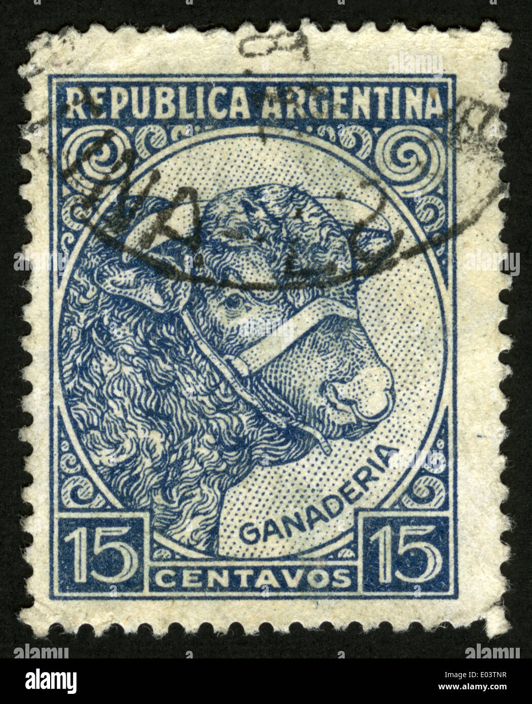 Argentina, Argentine postage stamp,A stamp printed in Argentina shows ...