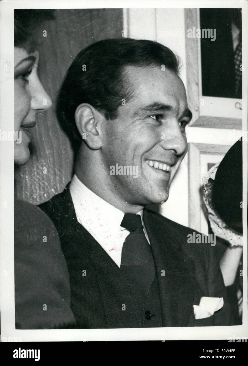 Apr. 04, 1961 - T.V. MAN ACCUSED OF STUDIO STABBING.. T,V, Producer DENNIS VANCE (37) appeared at the Feltham Magistrates Court - apr-04-1961-tv-man-accused-of-studio-stabbing-tv-producer-dennis-vance-E0W4FF