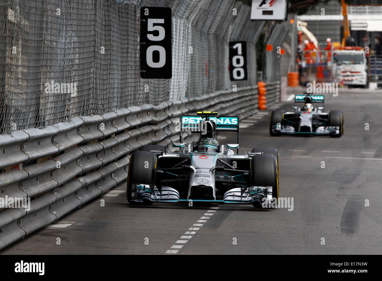 Monte Carlo Monaco 25th May 2014 Motorsports FIA Formula One World