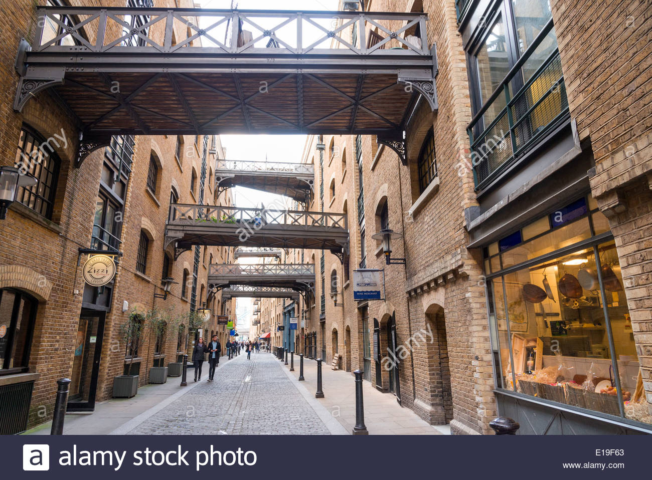 Shad Thames warehouse apartments, London, England, UK Stock Photo, Royalty Free Image 69665627