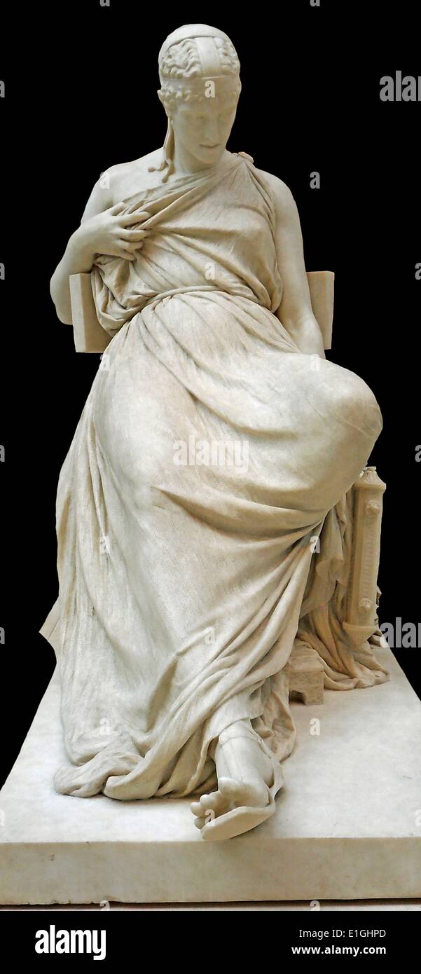 Sappho Marble Comte Prosper D Epinay 1836 1914 Mauritian Born