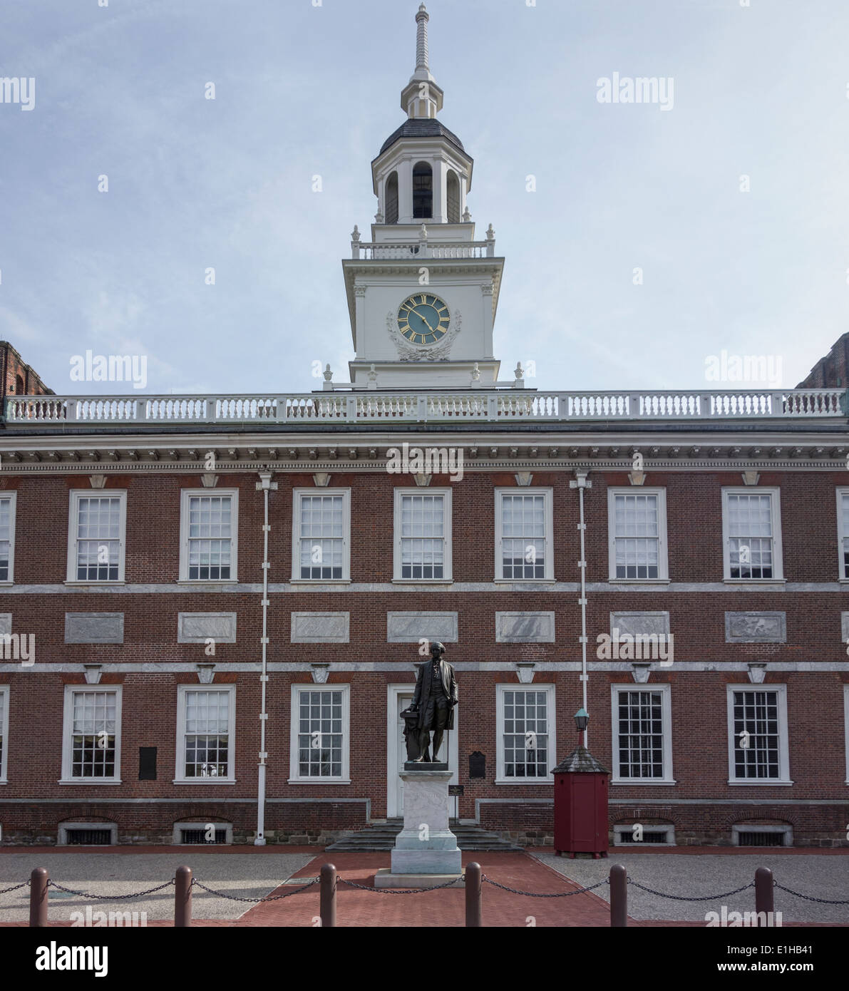 Independence Hall or State House, Philadelphia, Pennsylvania, USA Stock