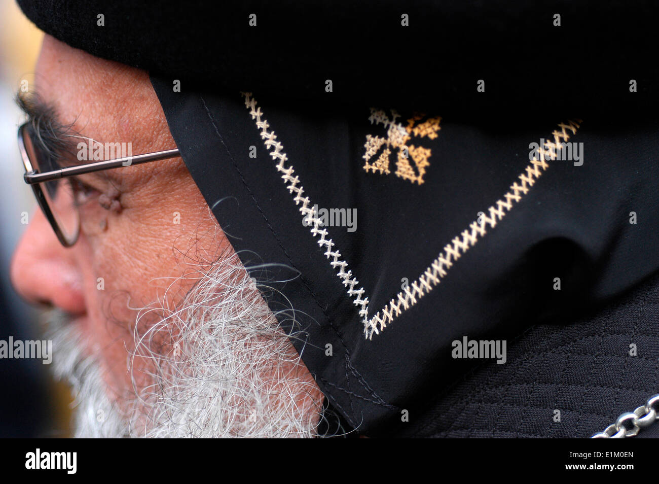 Coptic Orthodox Monk Stock Photo Alamy