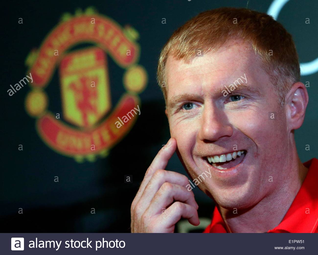 Image result for PAul scholes in a press conference images