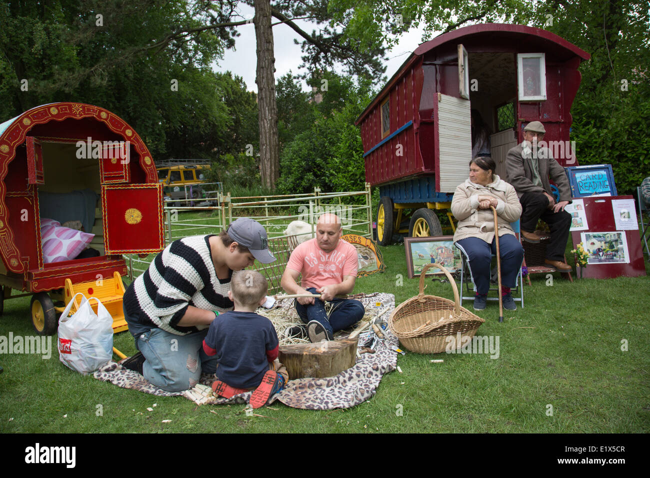 Gypsy Roma Traveller History Month Dorchester Stock Photo, Royalty Free