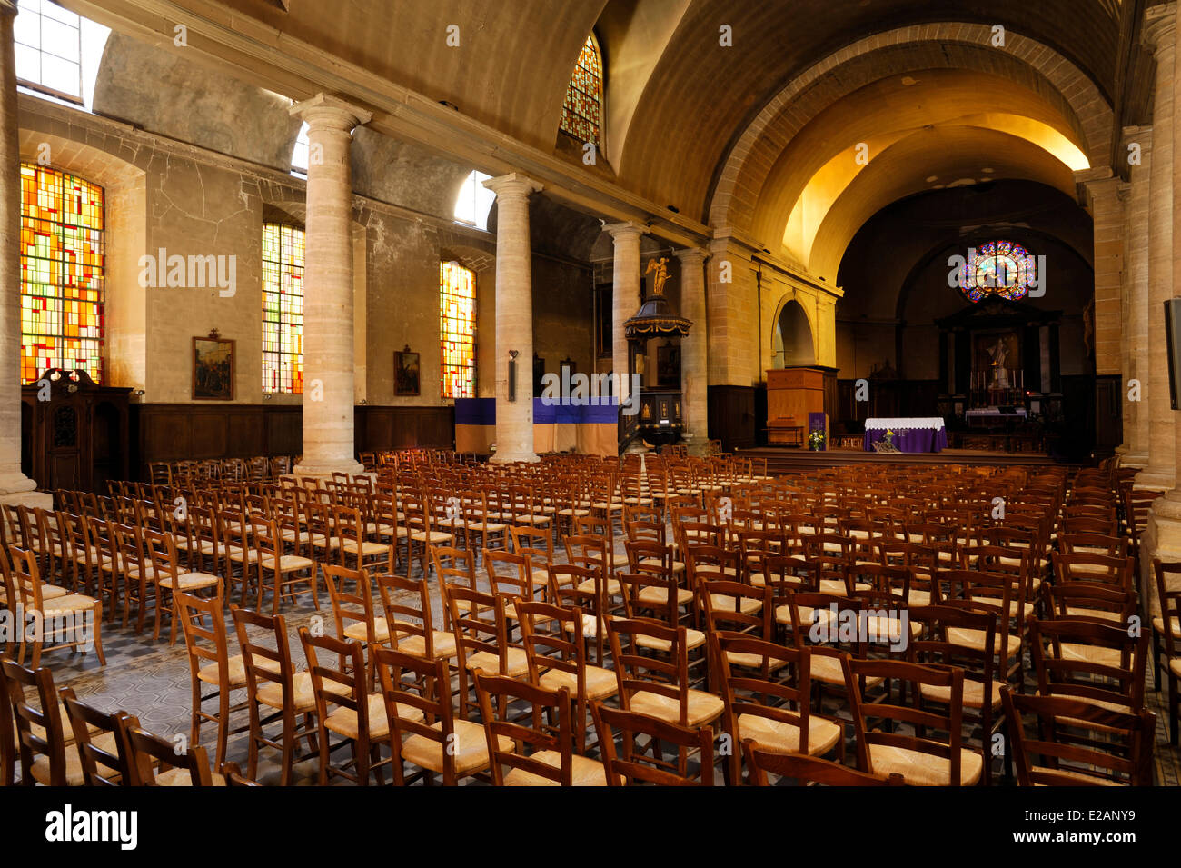 France Ardennes Sedan Place D Armes Inside The Church St Charles