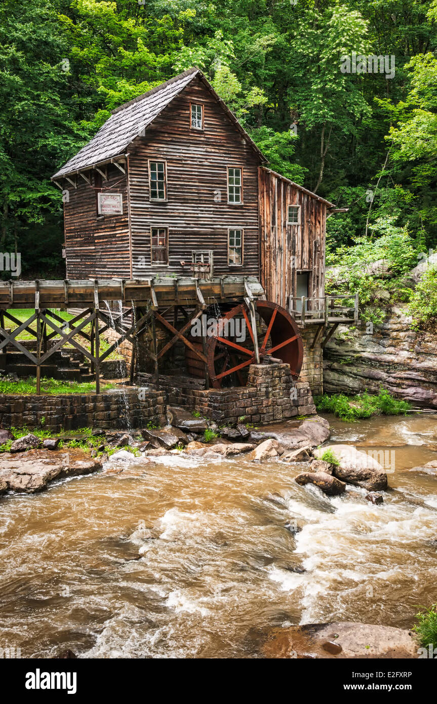 Glade Creek Grist Mill, Babcock State Park, Clifftop, West Virginia