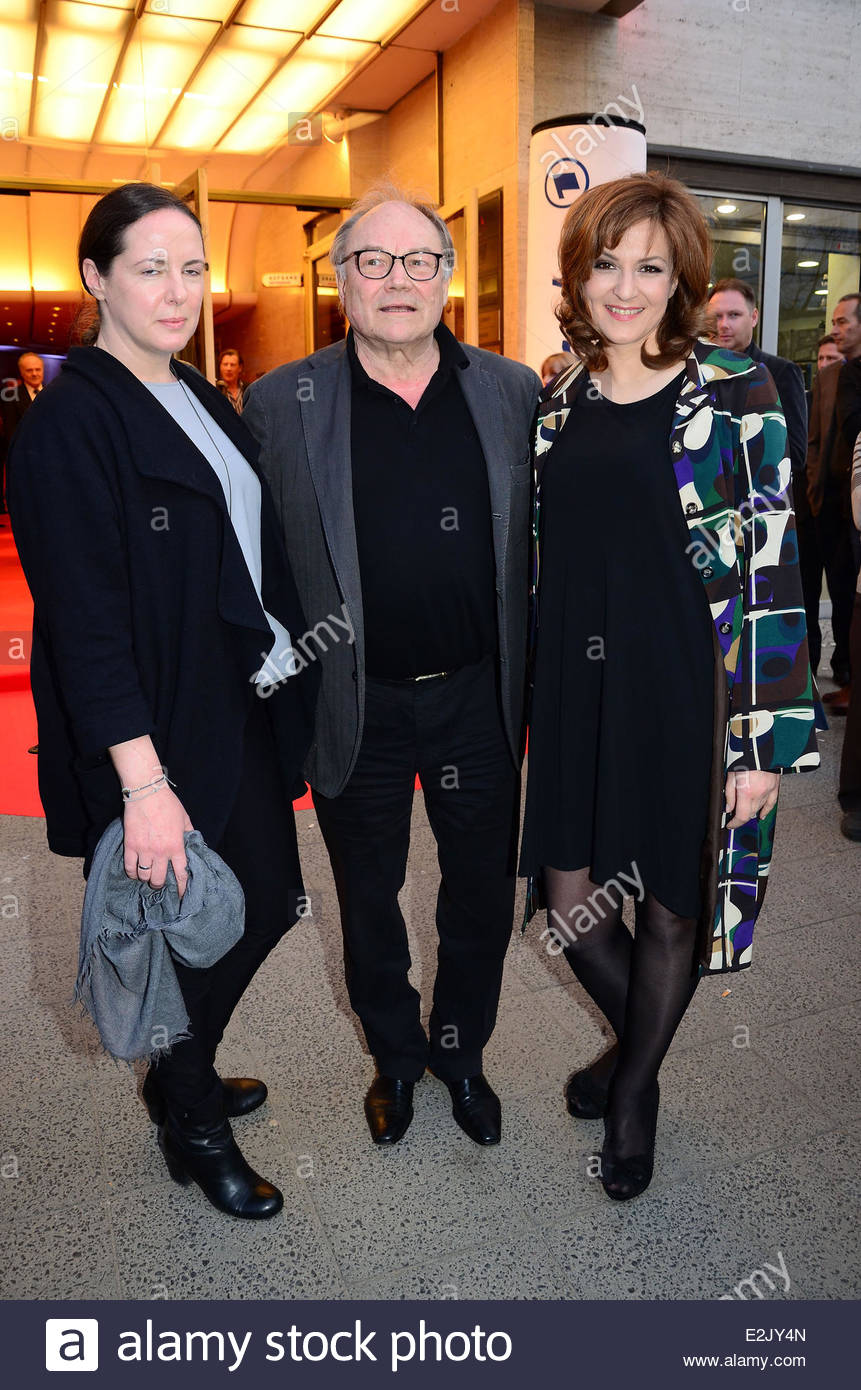 Klaus Maria Brandauer and his wife Natalie Krenn and Martina Gedeck