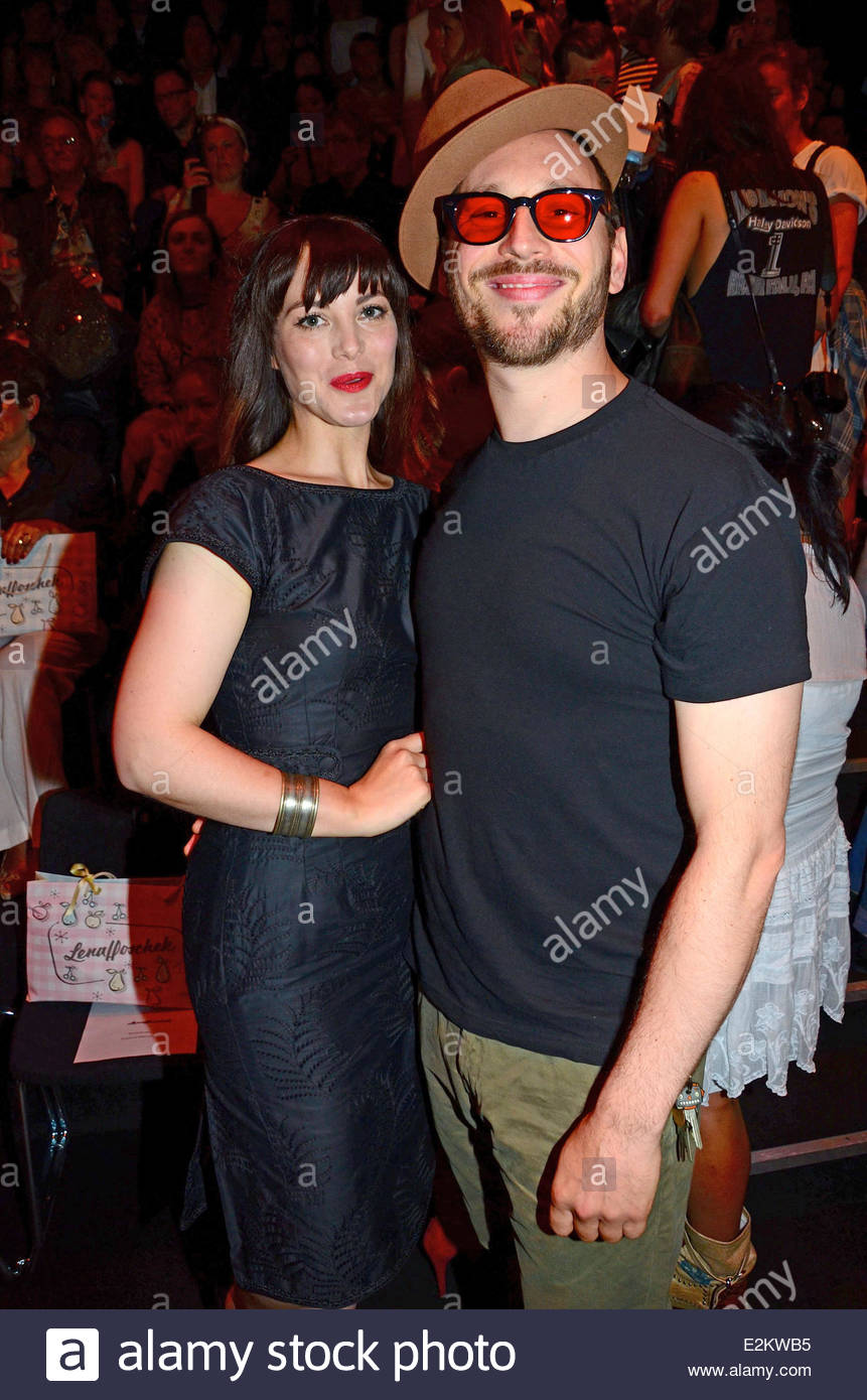 Arnim Teutoburg Weiss from Beatsteaks and his girlfriend Christi at