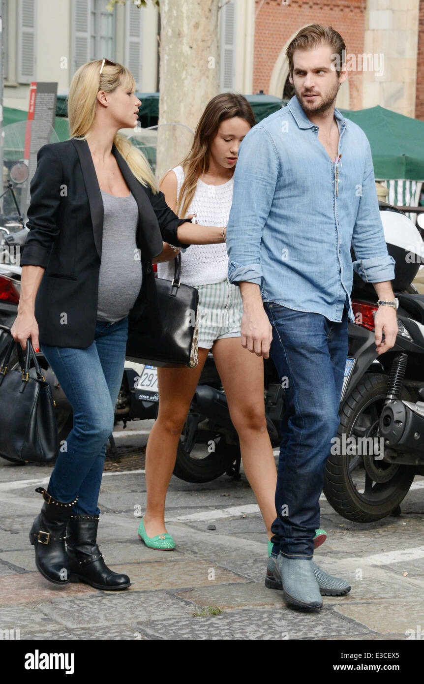 tomaso trussardi michelle hunziker tomaso trussardi michelle hunziker