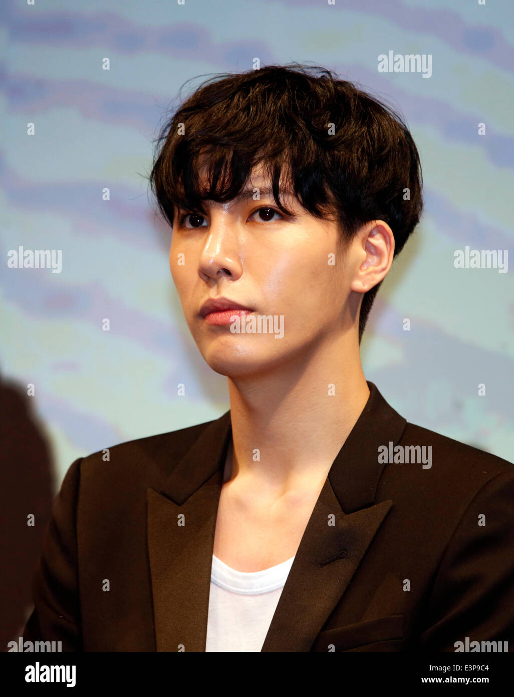 No MinWoo, Jun 26, 2014 South Korean actor No MinWoo attends a