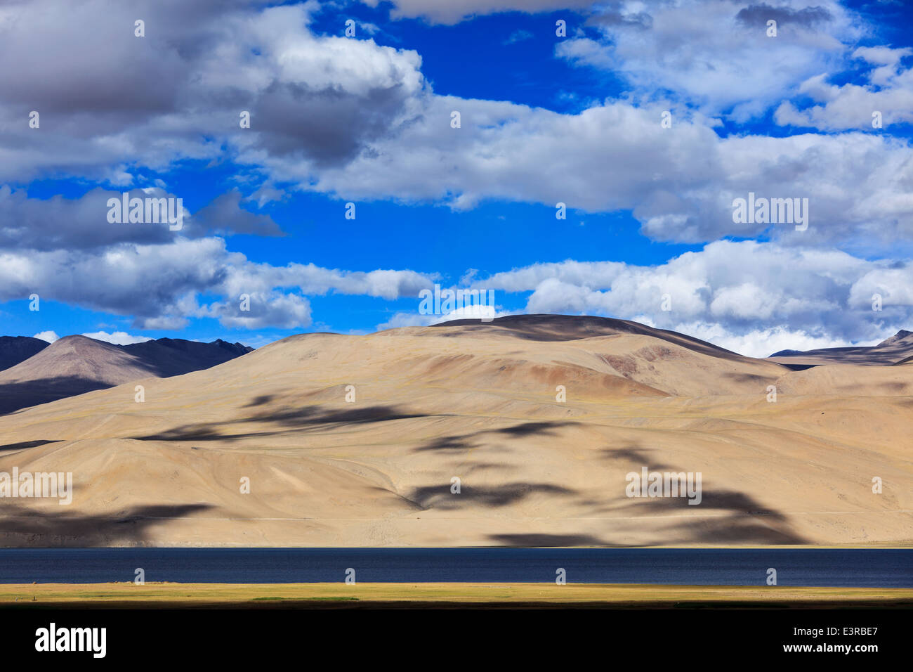 Himalayan Lake Tso Moriri Lake In Himalayas Ladakh India Stock Photo