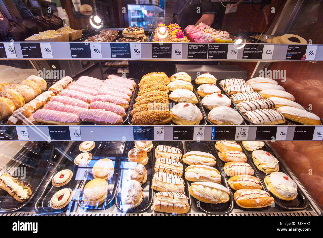 Greggs bakery store and cafe, Norwich, Norfolk Stock Photo, Royalty