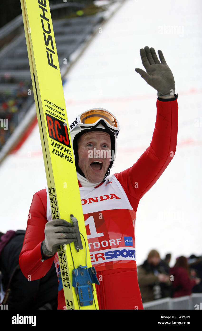 Eddie The Eagle Edwards Negotiates A Small Ski Jump During The for ski jumping 4 hills 2013 regarding Household