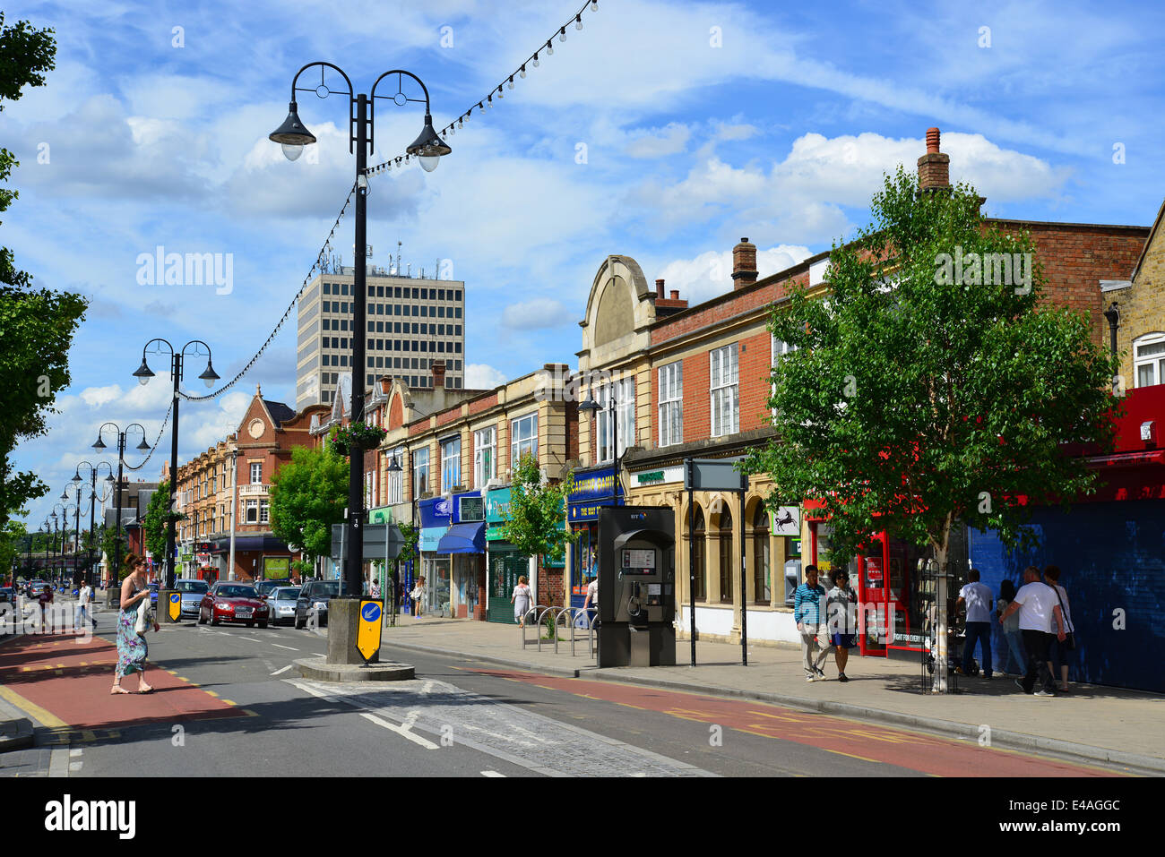 New Malden High Street, New Malden, Royal Borough of Kingston upon