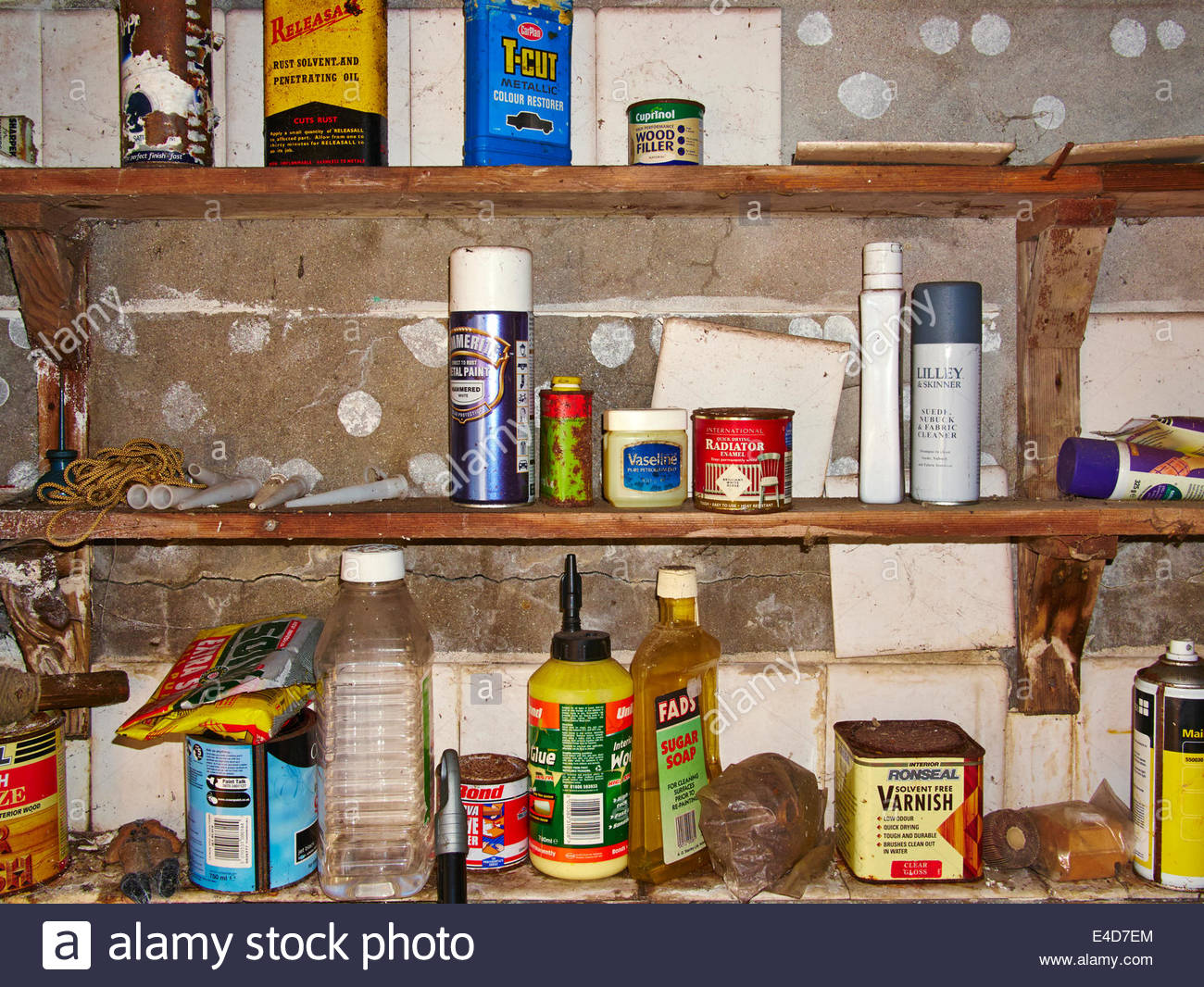Garden Sheds Inside inside a garden shed with cans bottles sprays chemicals and oil Garden Sheds Inside inside a garden shed with cans bottles sprays chemicals and oil