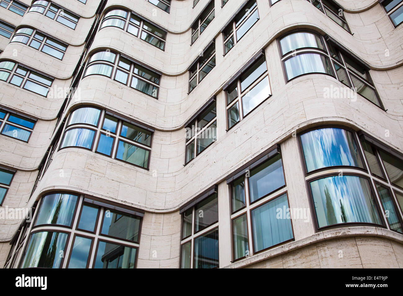 Stock photo the shell haus shell house berlin germany
