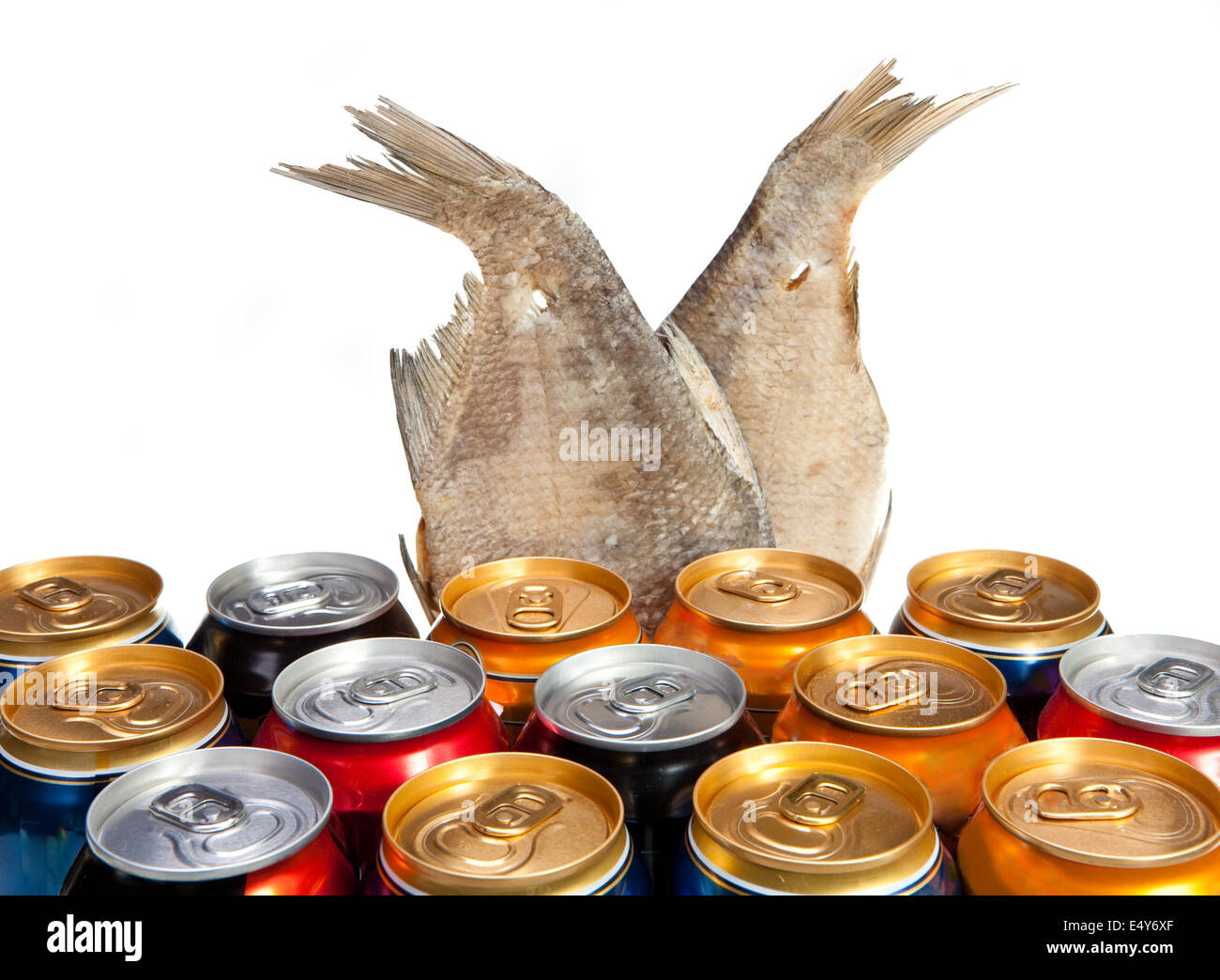 Dried fish and beer Stock Photo, Royalty Free Image 71898247 Alamy