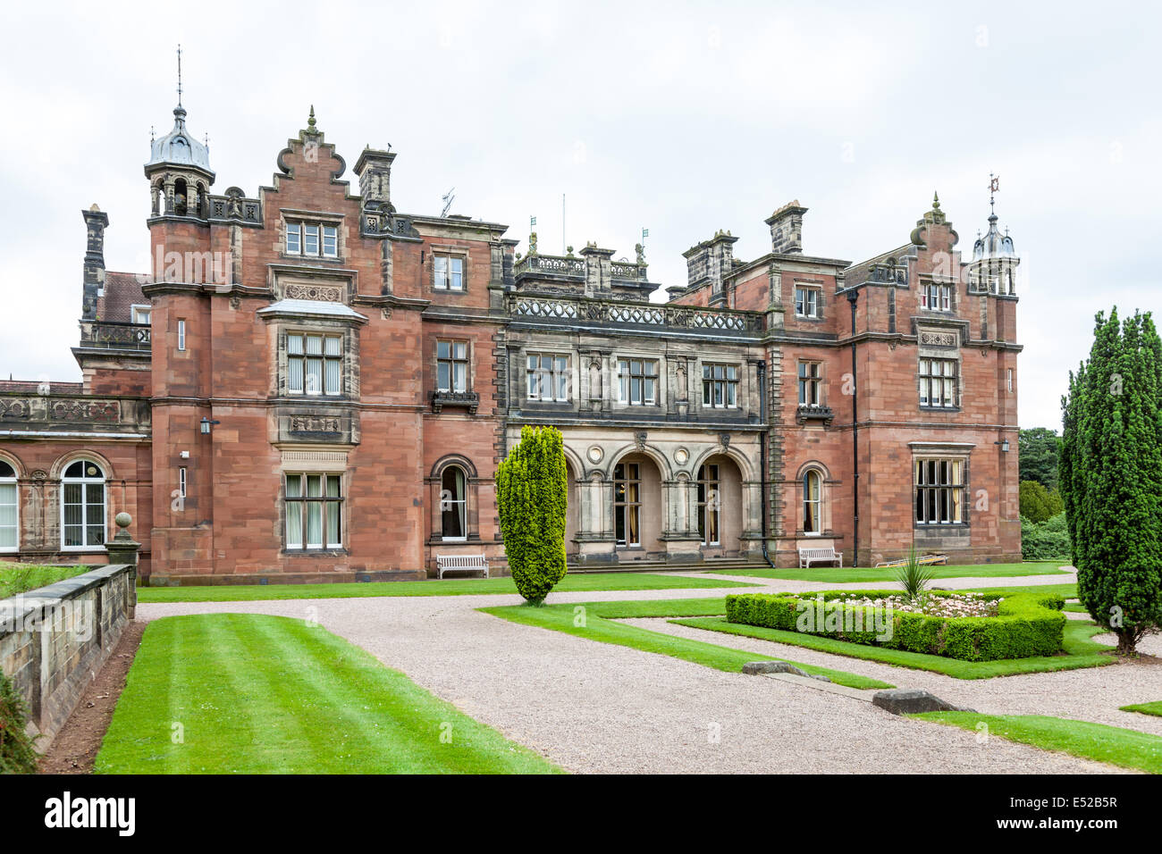 Keele Hall in the grounds of Keele University Keele StokeonTrent