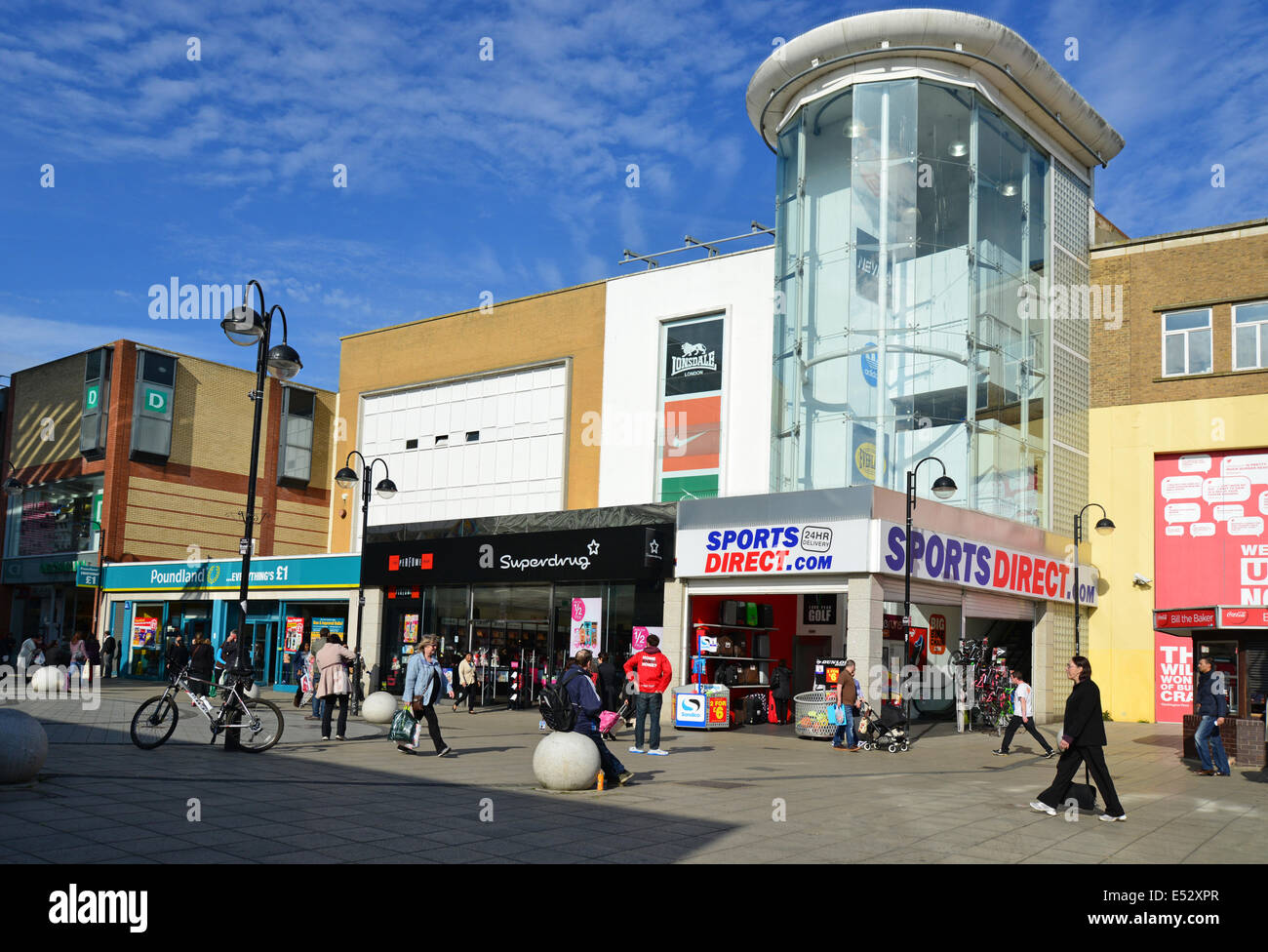 Sports Direct store, High Street, Uxbridge, Hillington District Stock