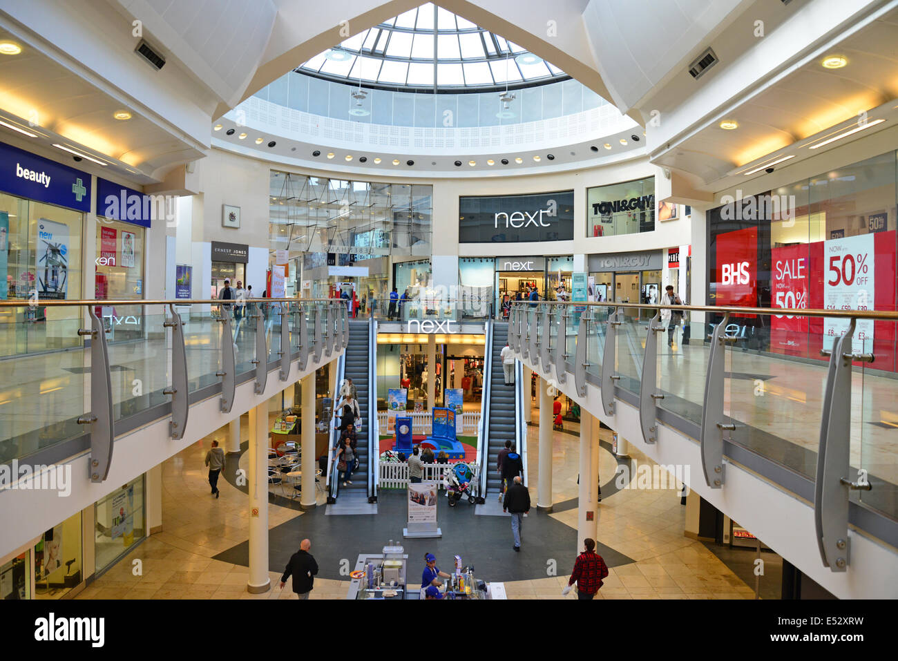 The Chimes (intu Uxbridge) Shopping Centre, Uxbridge, Hillington Stock
