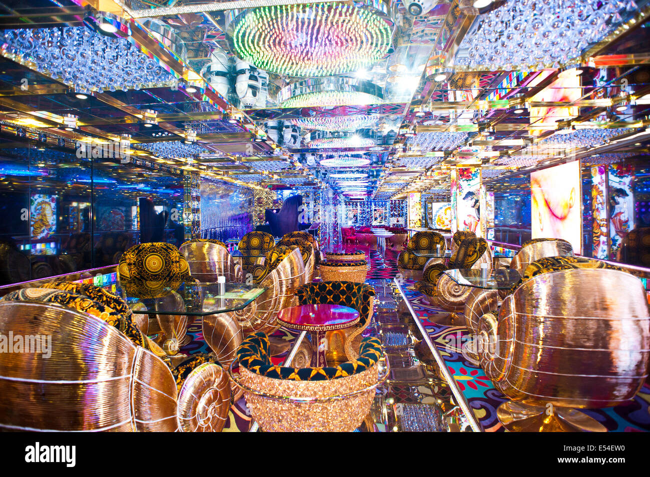 Tokyo Japan Robot Bar (Property released Stock Photo, Royalty Free