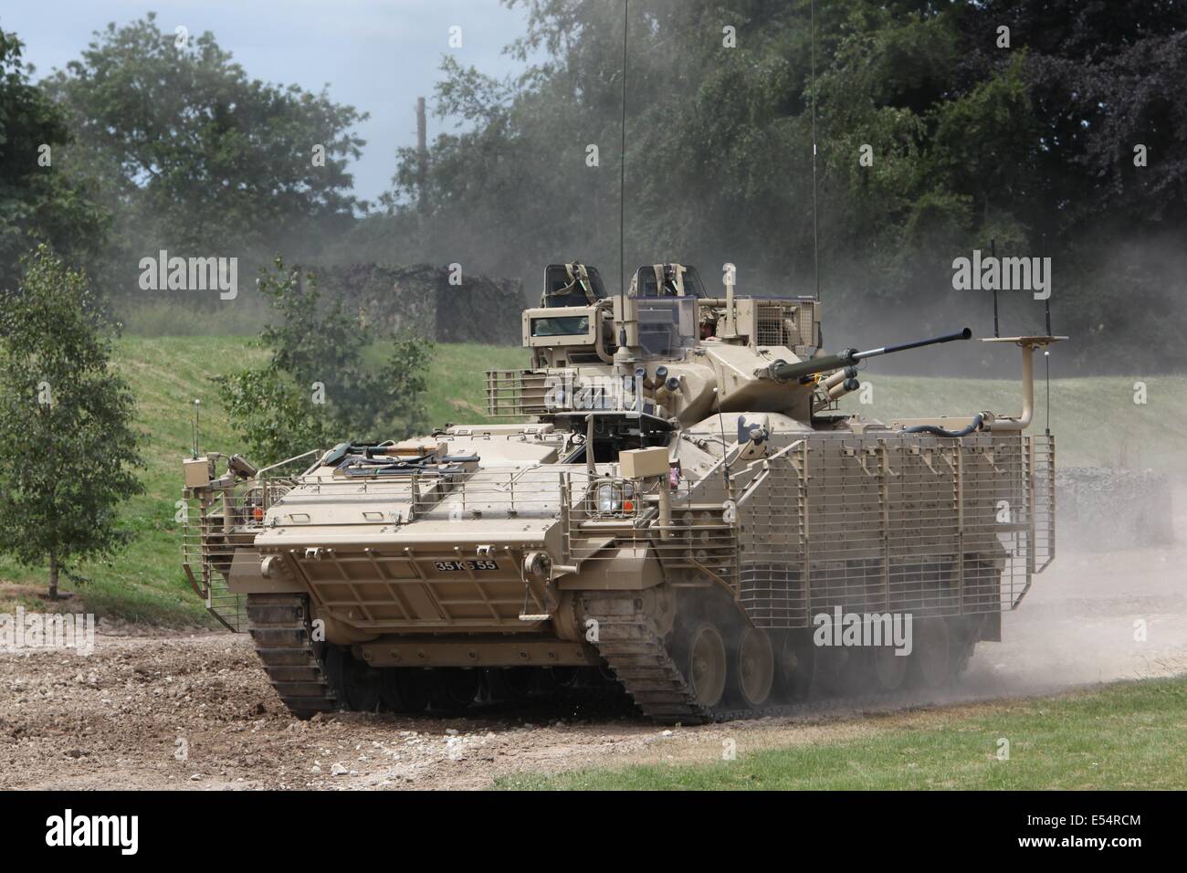 Warrior Wcsp 40mm Turret - Bovington Stock Photo: 72020948 - Alamy